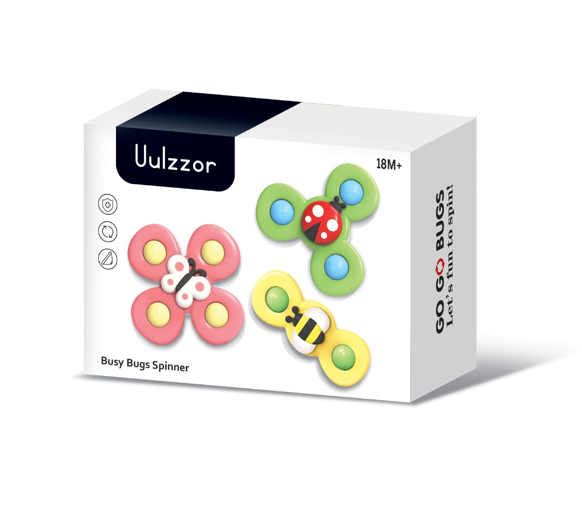 Hot Selling Suction Cup Spinner Toys Baby Fidget Spinner Toy Spinning Toys for Toddlers