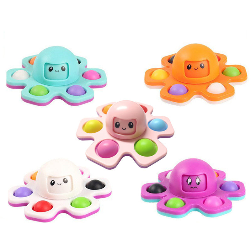 Octopus Rotary Fidget Spinner