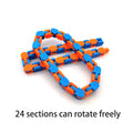 Bicycle chain track decompression toy Fidget pressure toy for 24 children / students with autism and ADHD
