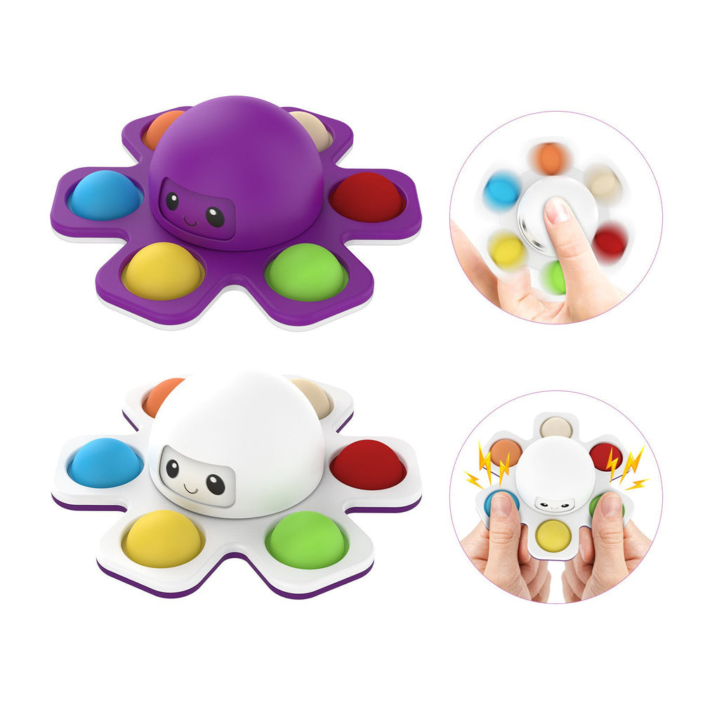 Octopus Rotary Fidget Spinner
