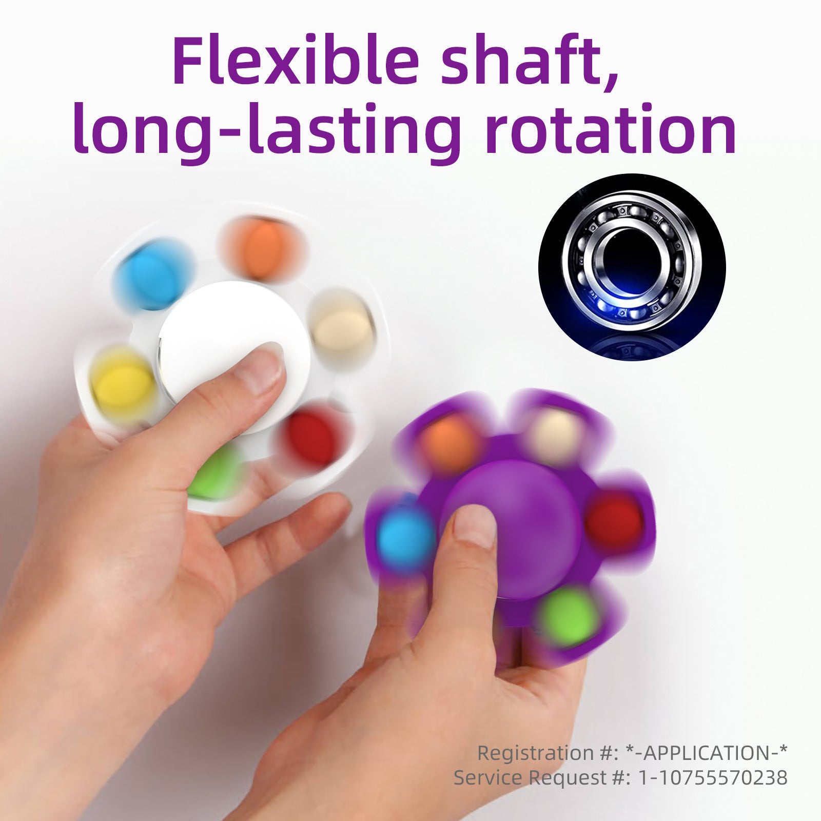 Octopus Rotary Fidget Spinner