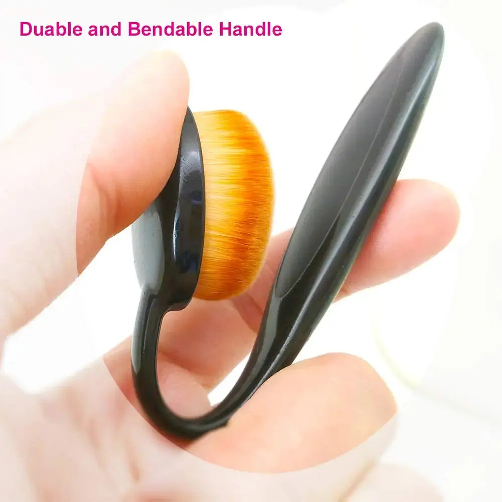Makeup Brush Upgraded Flawless Application Toothbrush Foundation Concealer Blusher Liquid Cream Powder Cosmetic Blending Tool theelegancejewellery