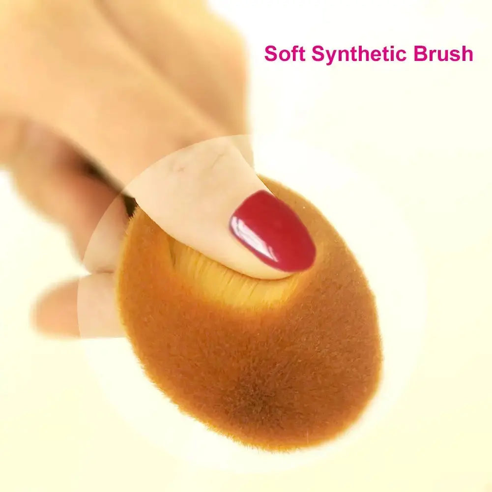 Makeup Brush Upgraded Flawless Application Toothbrush Foundation Concealer Blusher Liquid Cream Powder Cosmetic Blending Tool theelegancejewellery