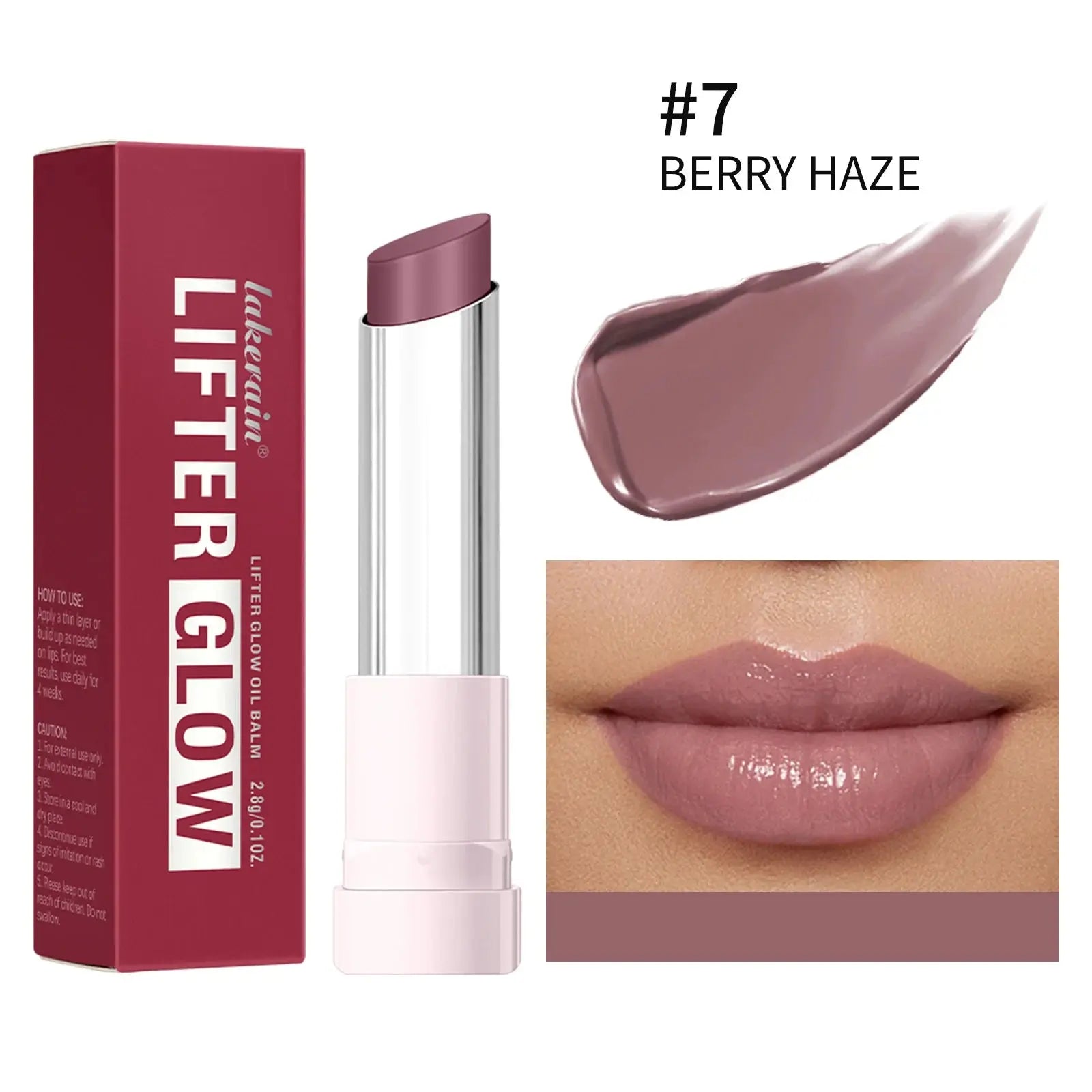 Lip Balm Lifter Glaze Oil Balm with Hyaluronic Acid and Hydrating Oil Blend with 24HRs of Smooth Moisturizing Shine Pink Makeup theelegancejewellery