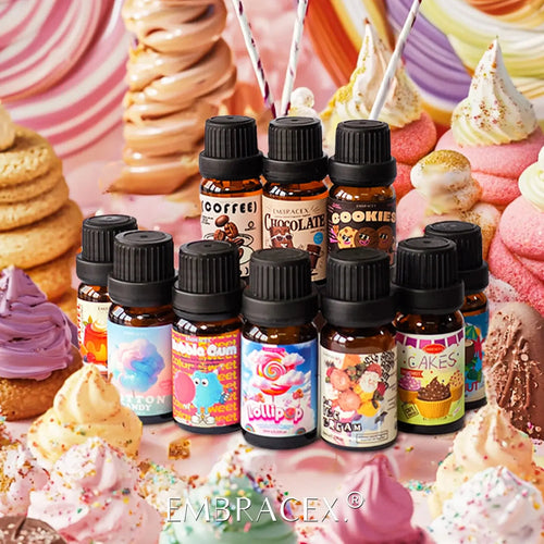 18 type Gourmet Essential Oils Perfumes Fragrance Is Long-Lasting For Skin、Diffusers、Candles Making Gifts For Women theelegancejewellery
