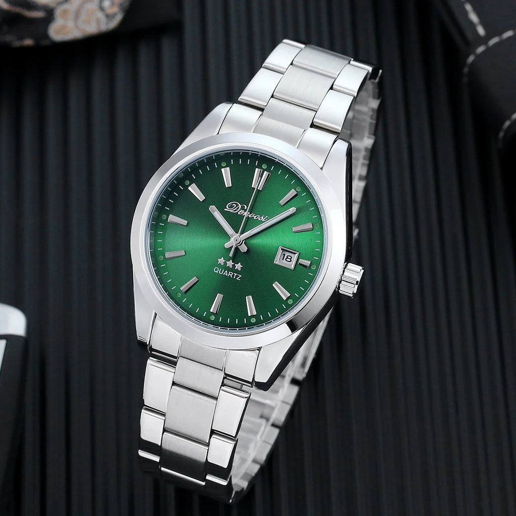 Denvosi Simple fashion casual men's waterproof luminous quartz watch