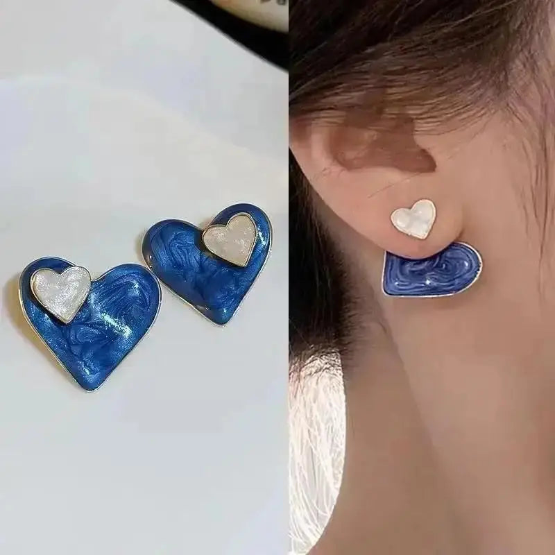 Korean Fashion Seven Star Zircon Earrings For Women Jewelry 2026 Trending New Luxury Women's Crystal Stars Stud Earrings Gifts theelegancejewellery