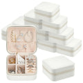 6-50pcs Travel Jewelry Case Bridesmaid Gifts Portable Jewellry Organizer Box for Wedding Guests Birthday Party Favor Storage Box EleganceJewellery