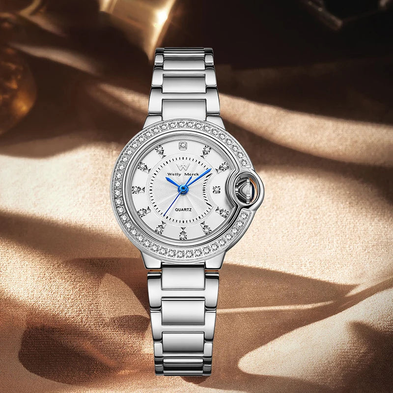 WM Watch Woman Quartz Watch Waterproof Classic Casual Business Woman's Watch Welly Merck Watch WM207M