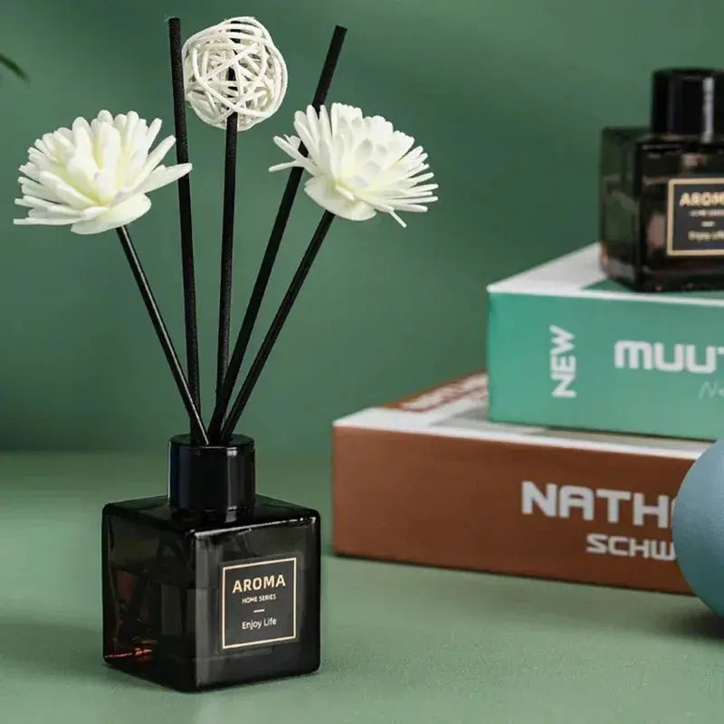 50ml Premium Aroma Diffuser Oil for Home Car Air Freshener Room Deodorizer Perfume Long Lasting Fragrance theelegancejewellery