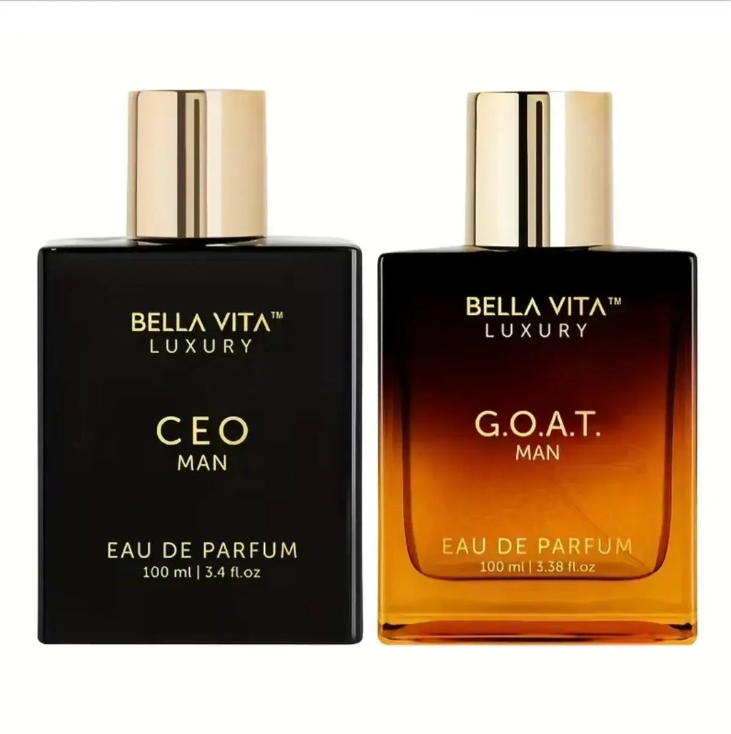 Bella Vita Luxury Elite Men'S Perfume Gift Set | Sigma Male Series (CEO & G.O.A.T.) | Long-Lasting Eau De Parfum theelegancejewellery