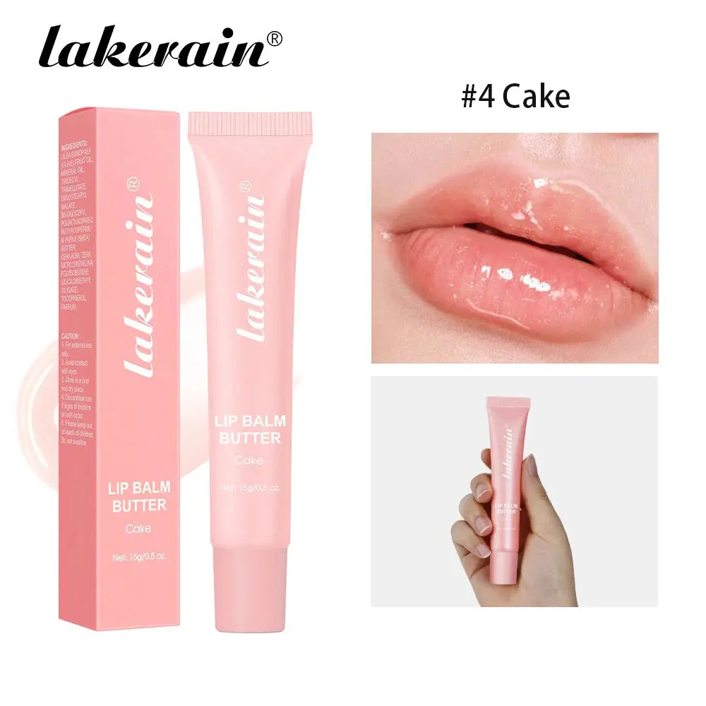 Butter Lip Balm Long Lasting Nourishes Moisturizes Soothes Lips Jelly Lip Gloss Oil Beautifying Smoothing Lip Care Balm Makeup theelegancejewellery