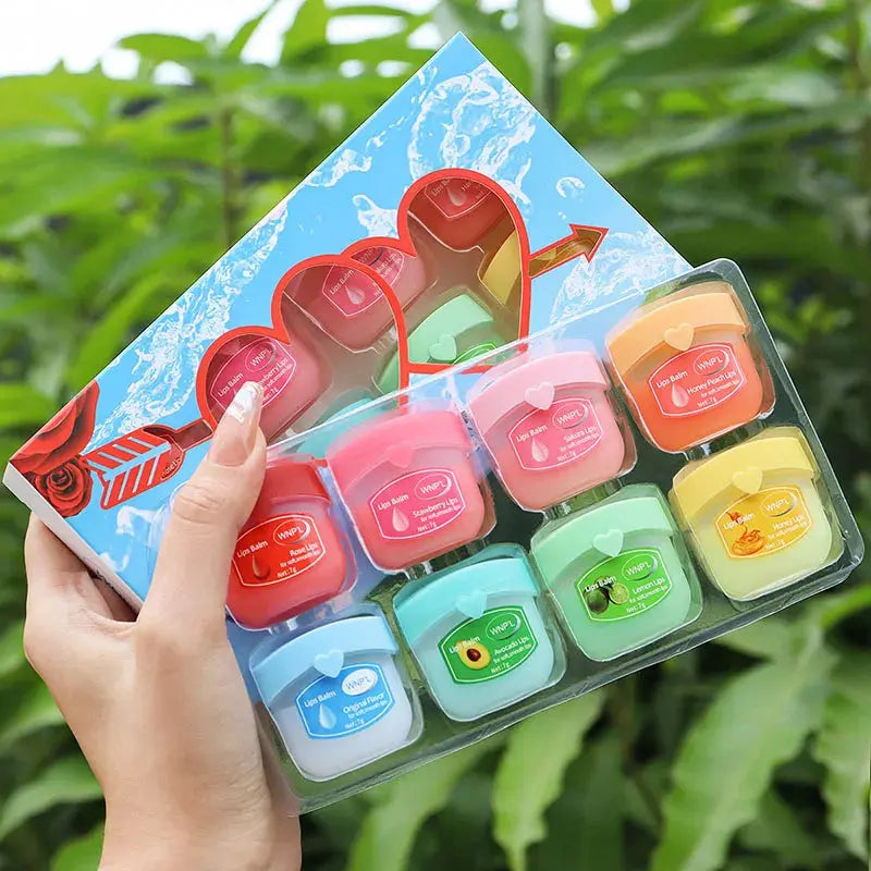 New 4/6/8pcs Moisturizing Lip Balm Sets Lipstick Makeup Natural Plant Base Moisturizer Lip Balm Anti-Cracking Lips Skin Care theelegancejewellery