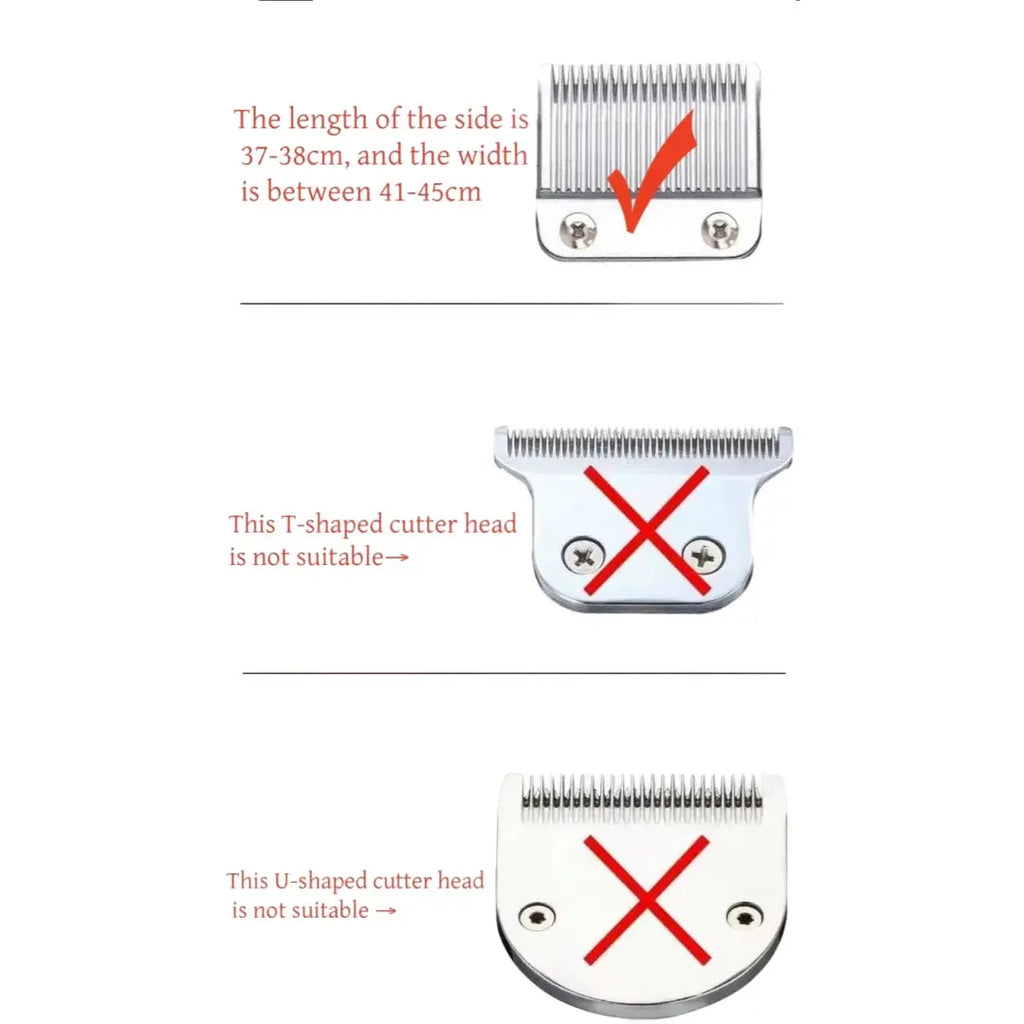 10Pcs Hair Clipper Guards Barber Accessories Professional Trimmer Attachment Limit Combs Replacement Guards Set