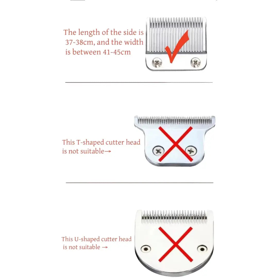 10Pcs Hair Clipper Guards Barber Accessories Professional Trimmer Attachment Limit Combs Replacement Guards Set