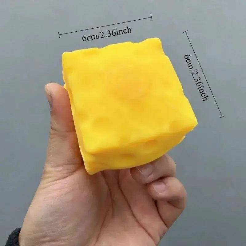 Needoh Cheese Squeeze Toy theelegancejewellery