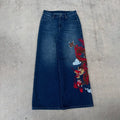 Dragon Graffiti Baggy Jeans