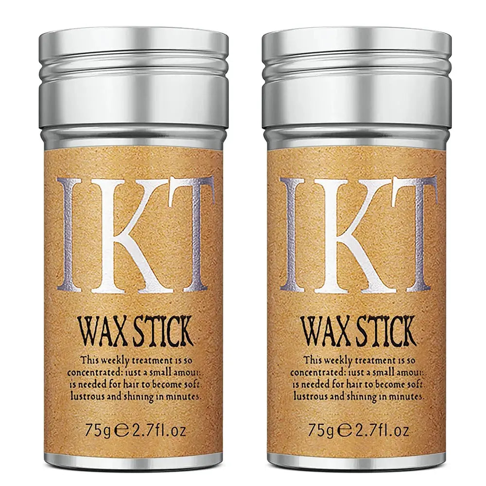 Hair Wax Stick for Wigs, Edge Control Slick Stick Hair Pomade Stick Non-greasy Styling Wax, for Edge Frizz Hair