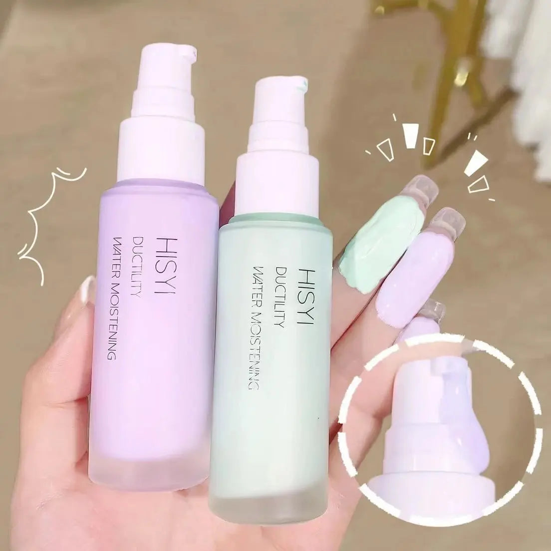 Makeup Primer Isolation Cream Moisturizing Modification Natural Even Skin Tone Long-lasting Concealer Refreshing and Docile theelegancejewellery