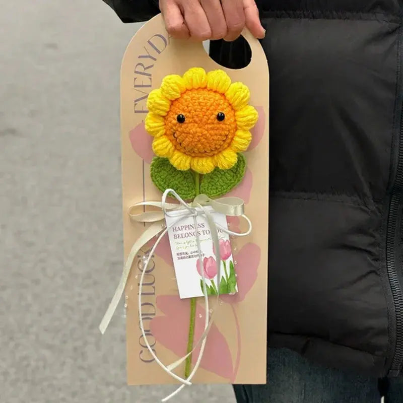 Handmade Crochet Flower Bouquet theelegancejewellery