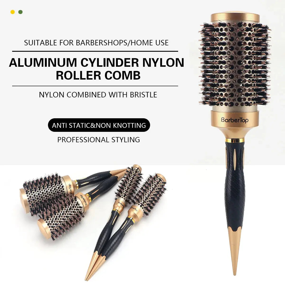 Salon Hairdressing Anti-static Hairdressing And Curling Styling Barber Hair Comb Women Wet Curly Hair Brush For  Styling Tool theelegancejewellery