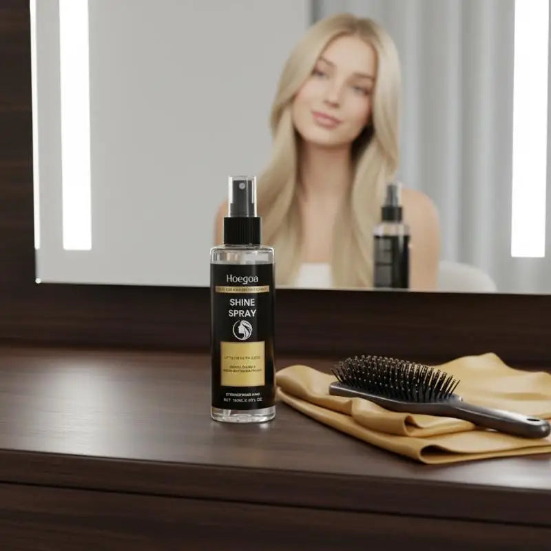 Hair Shiny Enhancement Spray Hair Light Smooth Elastic High Quality Reduce Frizz Dry Dull Moisturizing Nourish Scalp Hair Spary