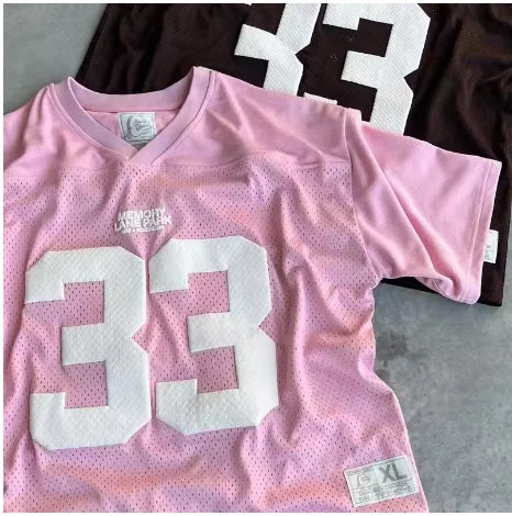 Y2K Mesh Jersey Tee