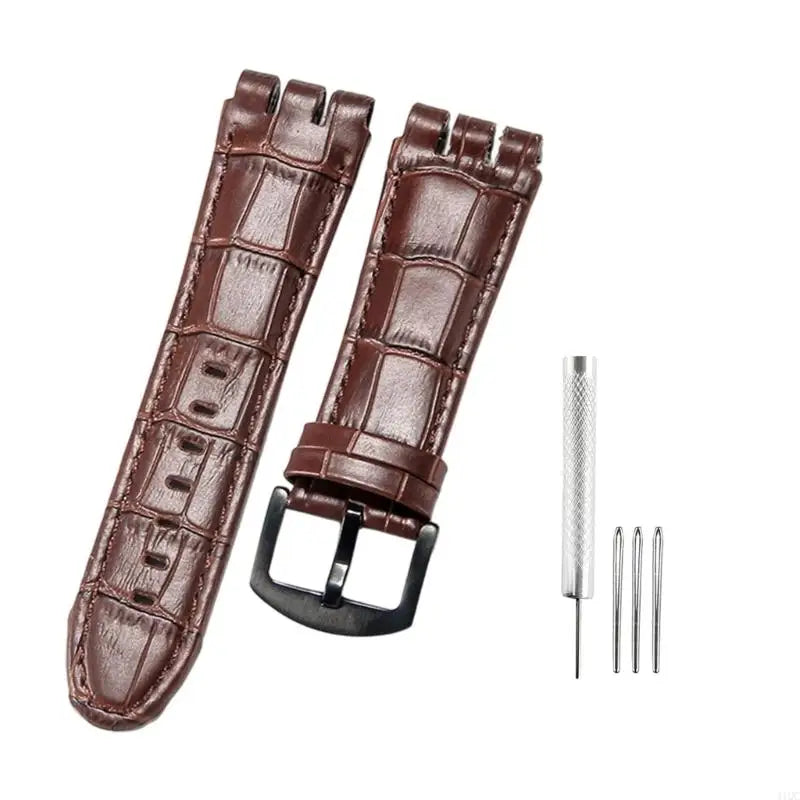 2025 New Sturdy Leather Watch Strap Resistant to Wear Offer Long Time Performances