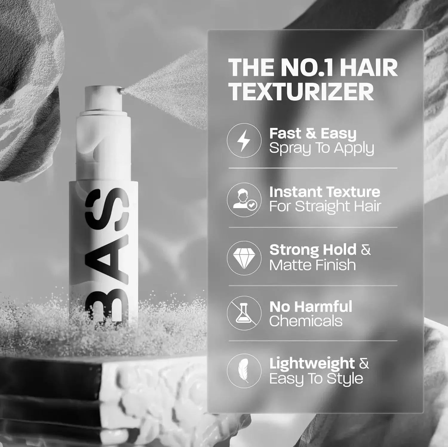 Hair Styling Spray Intense Texturizing Powder Instantly Volume Spray,Iightweight Matte Setting Powder That Adds Texture to Hair theelegancejewellery