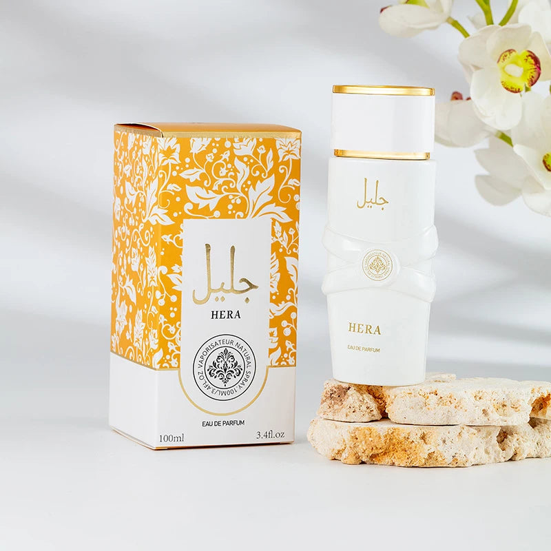 Luxury Arab Perfume,Unisex Eau De Parfum Spray,Flowers Fruits Notes Women Fragrance,Spicy Oriental Gourmand Scent,Musk Body Mist
