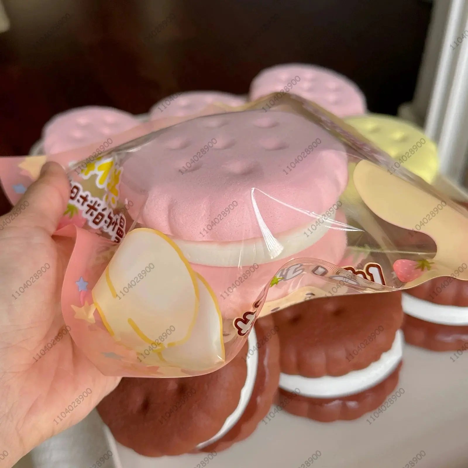 Squishy Simulated Cake Squeeze Toy Fidgets Toys Big Cookie Biscuit Slow Rising Squishy Anxiety Antistress Squishys Gifts Kids theelegancejewellery