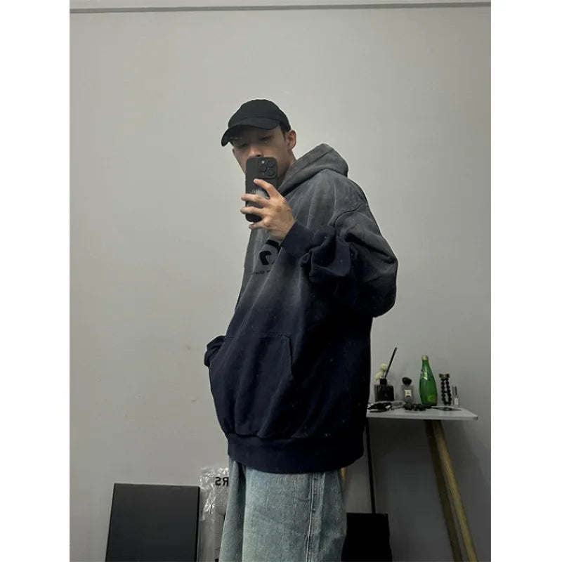 Gradient Washed Hoodie