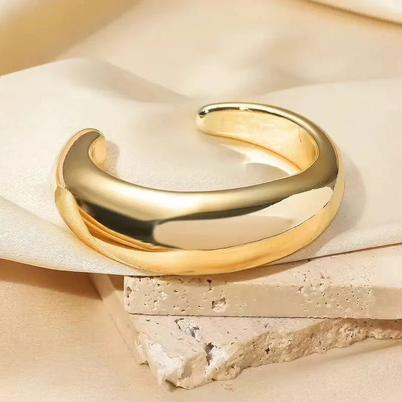 Fashion Exaggerated Irregular Bracelets for Women Simple Hip Hop Rock Personality Plastic Cuff Bangle Trendy Jewelry theelegancejewellery
