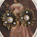 Trendy Jewelry Elegant Temperament Metal Flower Earrings For Women Female Gifts Delicate Design Ear Accessories Hot Selling theelegancejewellery