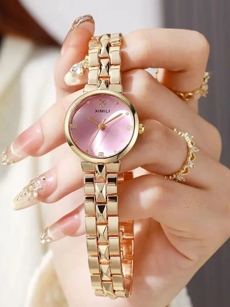 New Women Watches Rhinestone Quartz Watch Casual Luxury Watch Ladies Bracelet Watch Women Wristwatch Relogio Feminino Clock Hous