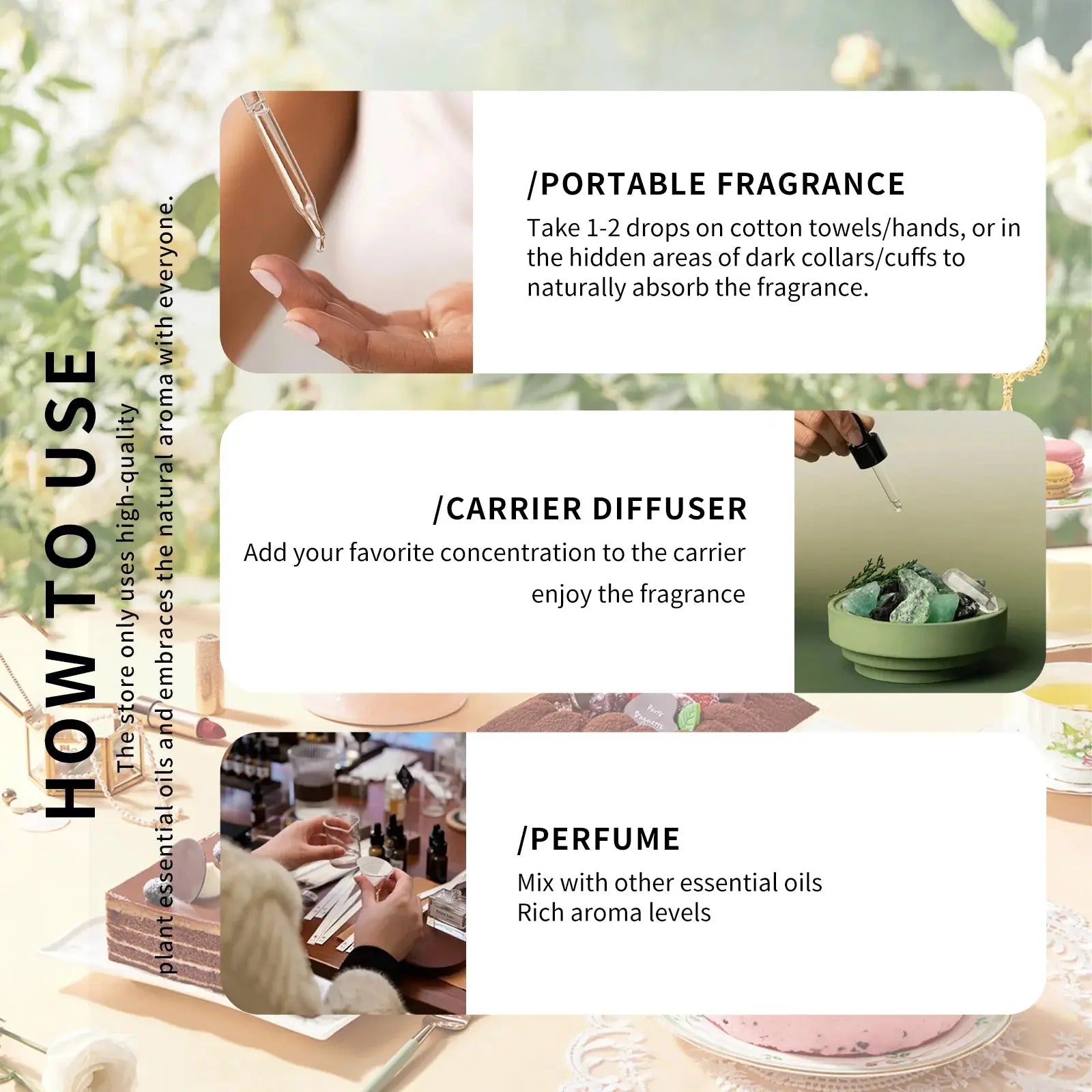 18 type Gourmet Essential Oils Perfumes Fragrance Is Long-Lasting For Skin、Diffusers、Candles Making Gifts For Women theelegancejewellery