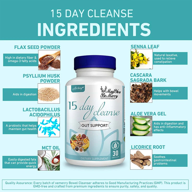 15 Day Cleanse - Gut and Colon Support