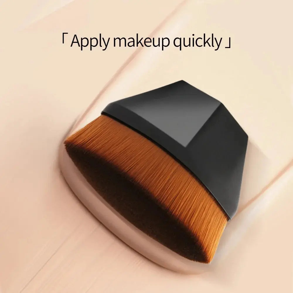 2-piece set of makeup tools: foundation brush, concealer brush, soft bristle brush, convertible makeup brush theelegancejewellery