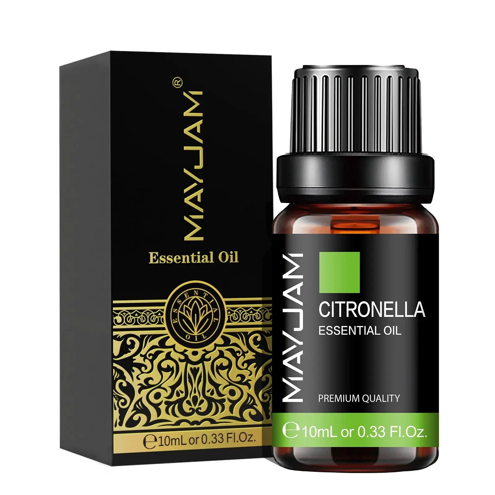 MAYJAM 10ML Essential Oil Lavender Jasmine Eucalyptus Vanilla Sandalwood Bergamot Rosemary Citronella Cinnamon Fragrance Oil theelegancejewellery