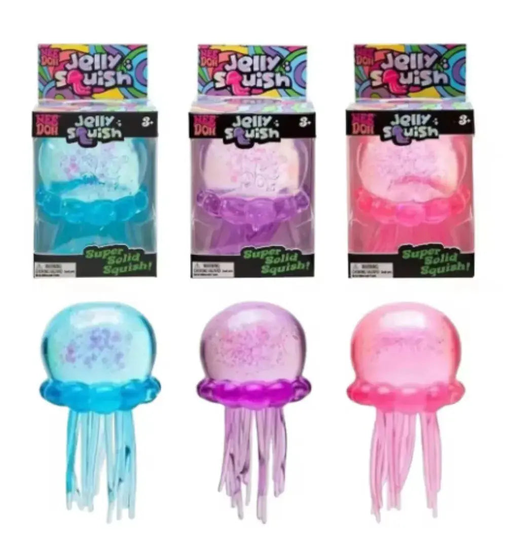 Jellyfish Squish Toy, Soft and Squishy Sensory Toy for Stress Relief, Popular  Gift for All Ages theelegancejewellery