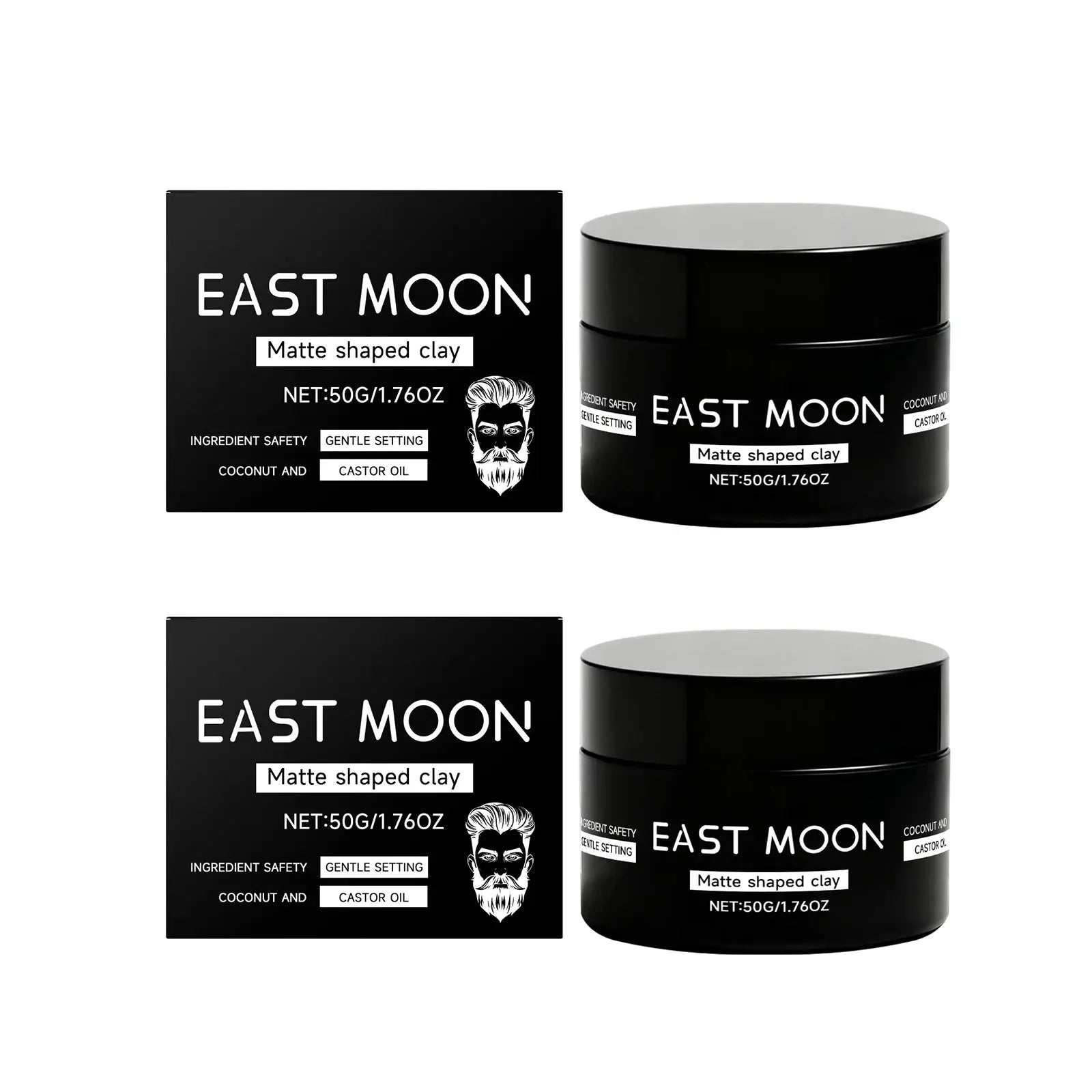 Matte Men's Hair Styling Gel Long Lasting Fluffy Enhancing Hairs Shape Reducing Frizz Non Greasy Texturizing Hair Styling Cream