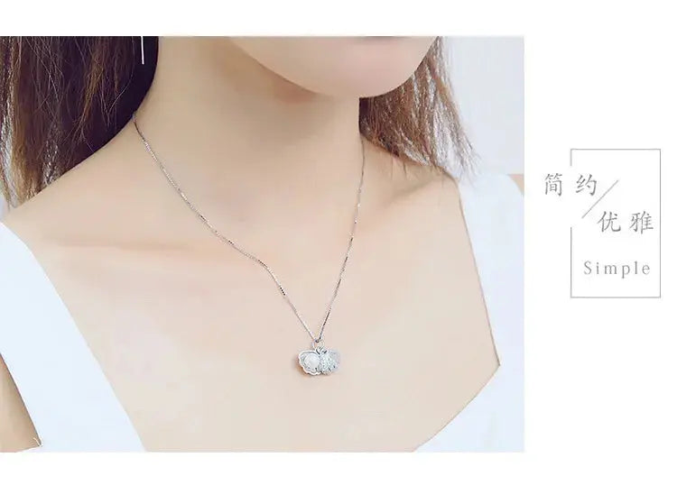 Popular 925 Sterling Silver Pearl  Choker Necklace For Women Fine Jewelry Wedding Party Birthday Gift theelegancejewellery