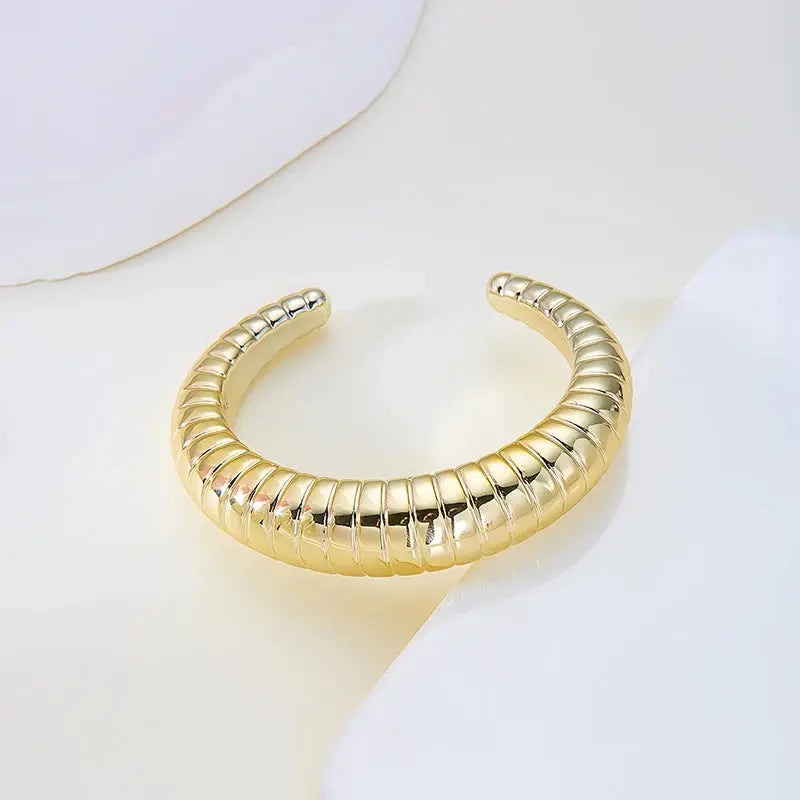 Fashion Exaggerated Irregular Bracelets for Women Simple Hip Hop Rock Personality Plastic Cuff Bangle Trendy Jewelry theelegancejewellery