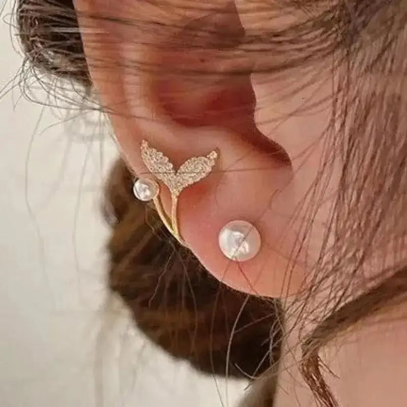 Korean Fashion Seven Star Zircon Earrings For Women Jewelry 2026 Trending New Luxury Women's Crystal Stars Stud Earrings Gifts theelegancejewellery