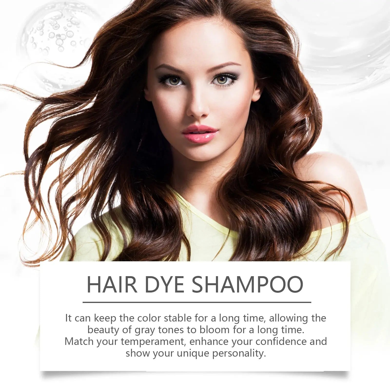 Hair Care Shampoo Series DIY Trendy Bright Long-Lasting Color Gentle Hair Nourishing and Smooth theelegancejewellery