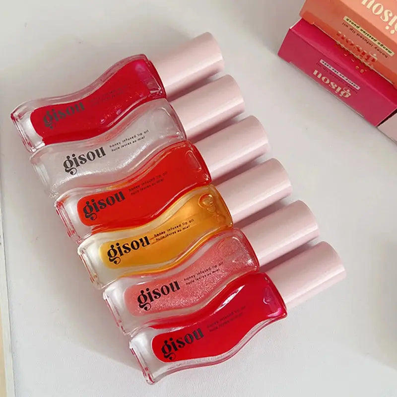 Original Gisou Moisturizing Lip Balm Lip Oil Gloss Care Of The Lips Benetitnt For Lips Plumping Exfoliating Plumping Gloss Oil theelegancejewellery