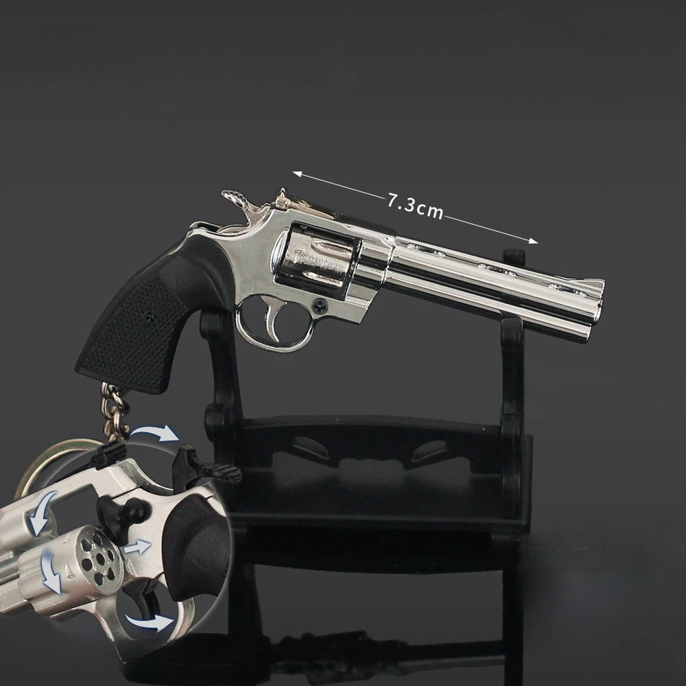 Toy Gun Alloy Keychain