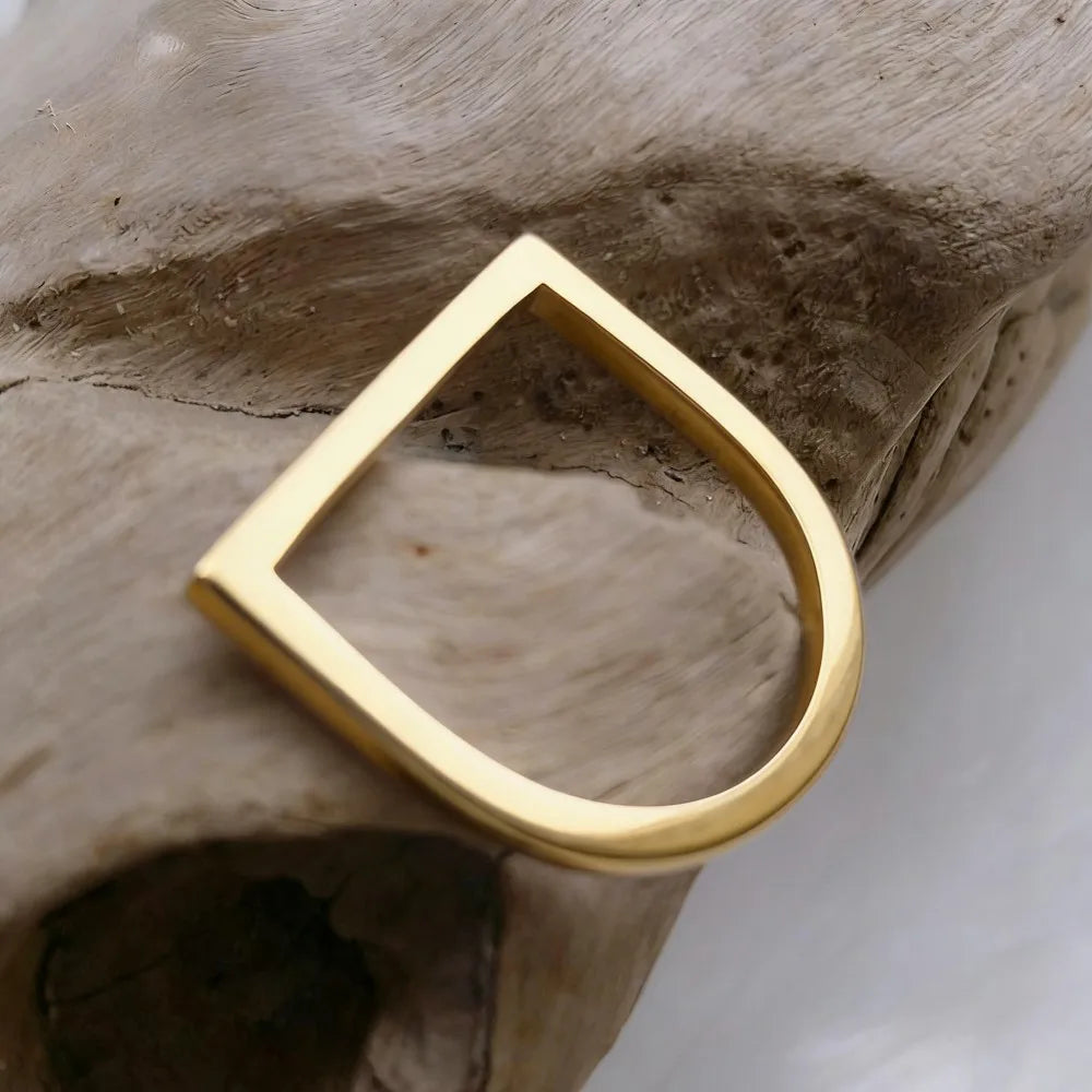 Dainty Gold Stacking Rings – Waterproof & Non-Tarnish, Set of 3-5