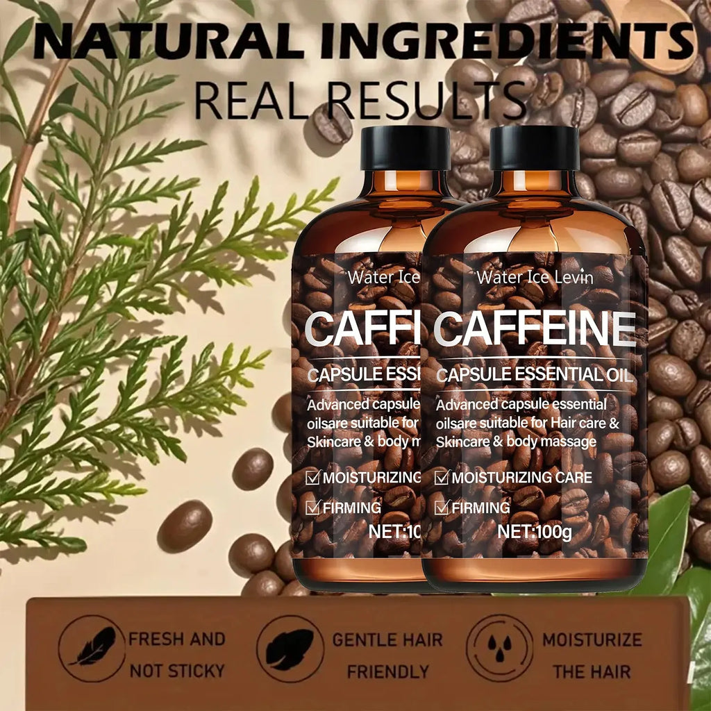 Hair Oil,High Concentration Caffeine Hair Essence,Activate Follicles,Strengthen Roots,Naturally Nourish Dry Hair,Soft Lasting Shine theelegancejewellery