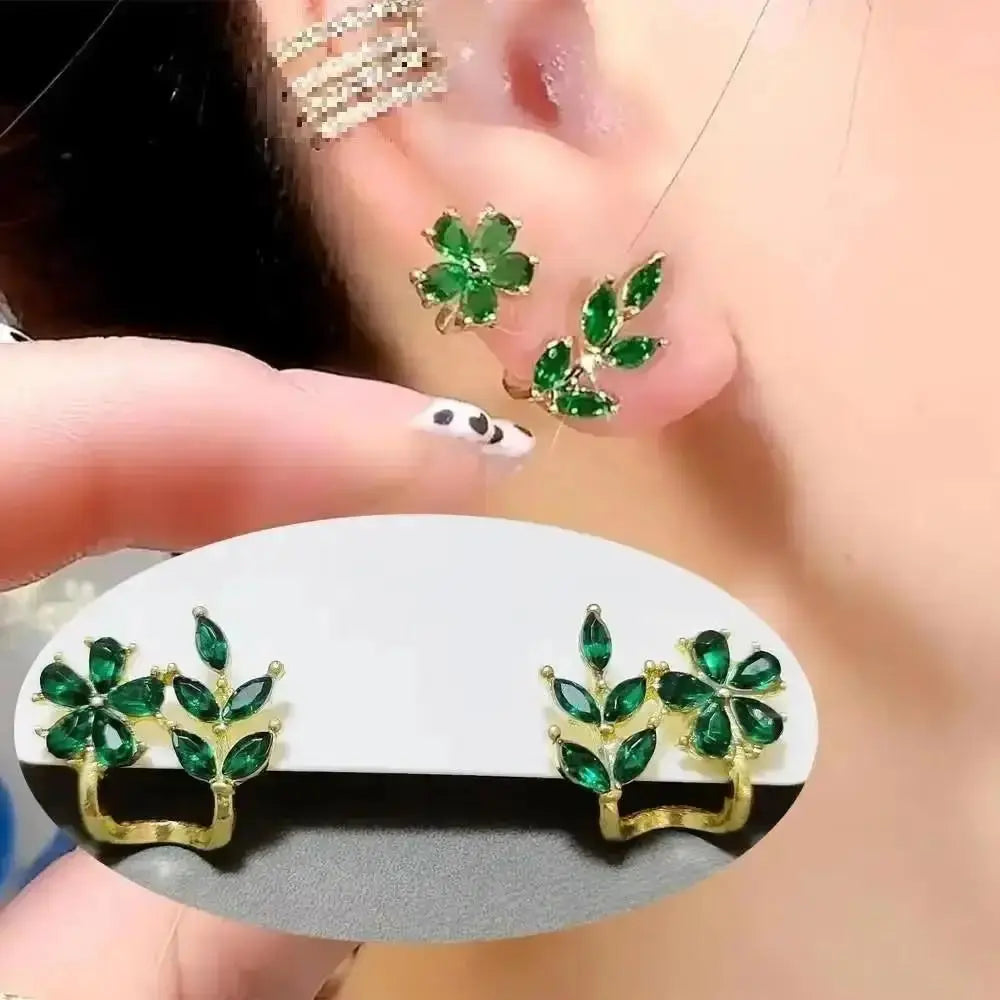 Korean Fashion Seven Star Zircon Earrings For Women Jewelry 2026 Trending New Luxury Women's Crystal Stars Stud Earrings Gifts theelegancejewellery